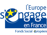 Logo L'Europe s'engage en France - Fonds Social Européen